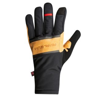 Pearl Izumi  Amfib Lite talvipyöräilyhanskat musta ja ruskea